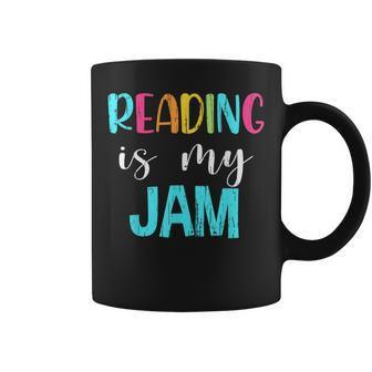 Read Teacher Reading Is My Jam Book Reading Lovers Coffee Mug | Crazezy