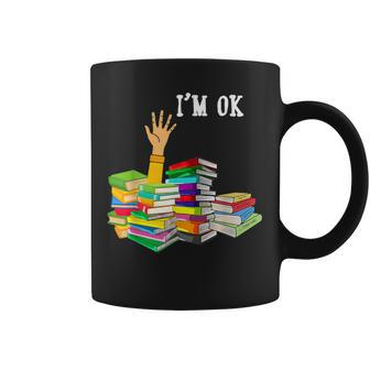 Reading Book Lovers I'm Ok National Book Lovers Day Coffee Mug - Monsterry UK
