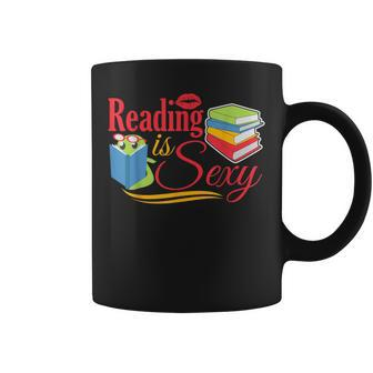 Reading Is Sexy Book Literature Coffee Mug - Monsterry AU