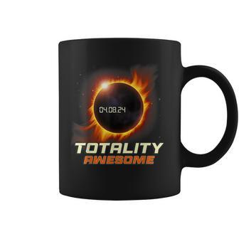 Realistic Total Solar Eclipse 2024 Totality Awesome Coffee Mug | Mazezy