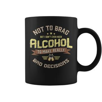 Really Bad Decisions Drinking Alcohol Bar Party Coffee Mug - Monsterry