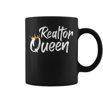Realtor Queen Home Estate Agent Realtor Coffee Mug - Monsterry