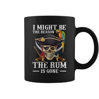 I Might Be The Reason The Rum Is Gone Coffee Mug - Monsterry UK