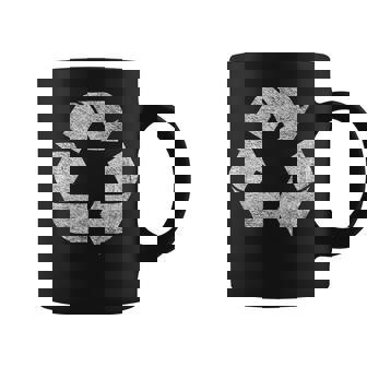 Recycle Symbol Logo Earth Day Green Deal Climate Change Coffee Mug - Thegiftio