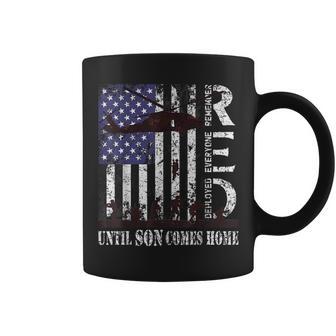 Red Friday For My Son Us Army Military Deployed Veteran Coffee Mug - Monsterry UK