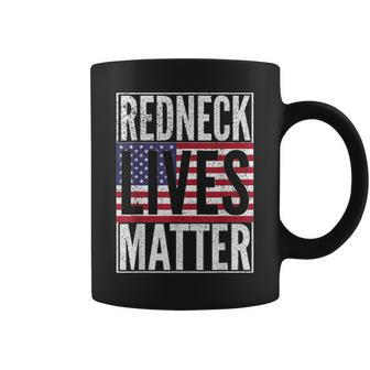 Redneck Lives Matter American Flag July 4Th Usa Coffee Mug | Crazezy UK
