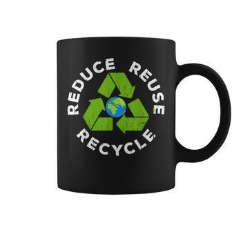 Reduce Reuse Recycle Earth Day 2024 Coffee Mug - Seseable