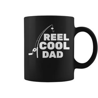 Reel Cool Dad Fishing Daddy Father's Day Coffee Mug - Monsterry