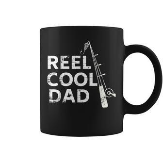 Reel Cool Dad T Father's Day Fishing Coffee Mug - Monsterry CA