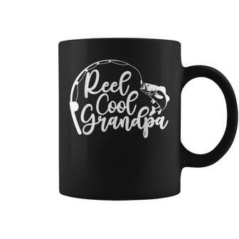Reel Cool Grandpa Fishing Father's Day Coffee Mug - Monsterry DE