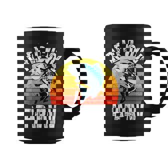 Reel Cool Papaw Fishing Retro Fisherman Dad Fathers Day Coffee Mug - Thegiftio UK