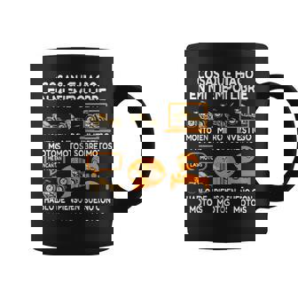 Regalo Motero Biker Me Gustan Las Motos Motociclismo Cómico Taza de café - Regaloses