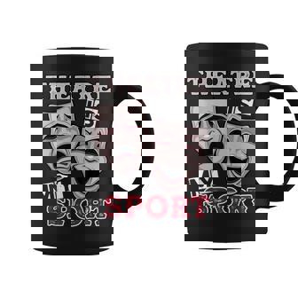 Regalos De Teatro Para Actores Teatro Musical Es Mi Deporte Taza de café - Regaloses