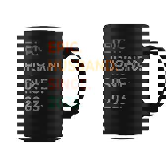 Regalos Épicos Para Marido Desde 2023 Mejor Marido 2023 Taza de café - Regaloses