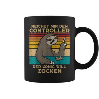 Reichet Mir Den Controller King Gamer Boys' Tassen - Seseable