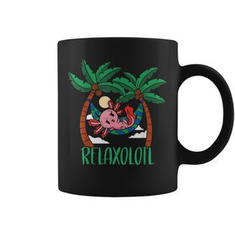 Relaxolotl Kawaii Axolotl Coffee Mug - Thegiftio UK