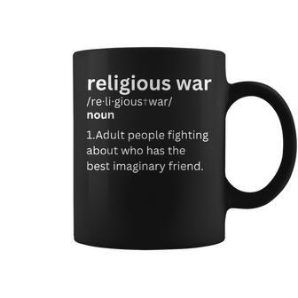 Religious War Definition Aldult People Fighting Jesus Coffee Mug - Thegiftio UK
