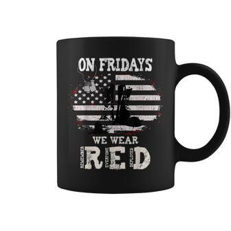 Remember Everyone Deployed Red Friday Military Coffee Mug - Monsterry AU