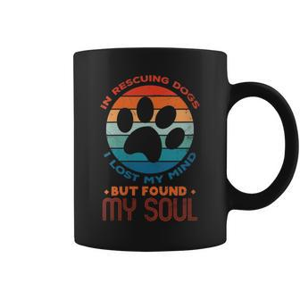 Rescue Dogs Mom Dad Found My Soul Coffee Mug - Monsterry