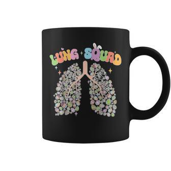 Respiratory Therapy Easter Lung Squad Nurse Pulmonologist Coffee Mug | Mazezy