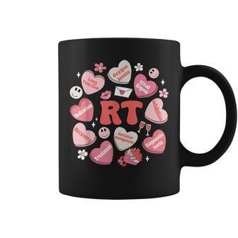 Respiratory Therapy Rt Valentine's Day Candy Heart Coffee Mug | Mazezy