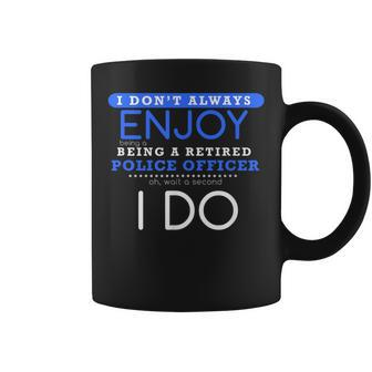 Retired Police Officer Leo Academy Military Coffee Mug - Monsterry AU