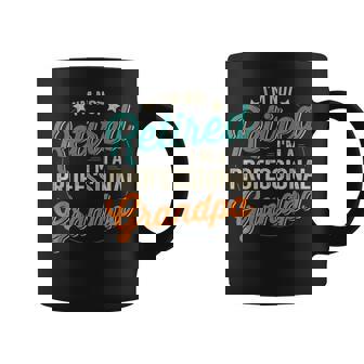 Retired Professional Grandpa Fathers Day Birthday Christmas Coffee Mug | Seseable UK