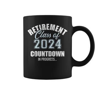 Retirement Class Of 2024 Countdown For Retired Coworker Coffee Mug - Monsterry UK
