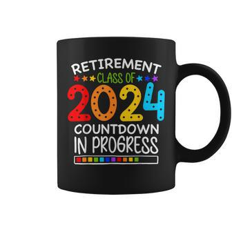 Retirement Class Of 2024 Teacher Countdown Loading Teacher Coffee Mug | Mazezy