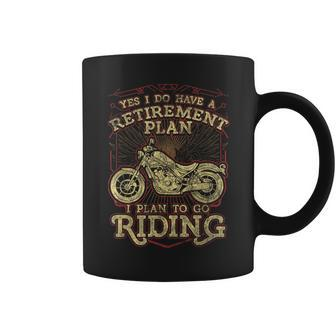 Retirement Motorcycle Riders Biker Coffee Mug - Seseable