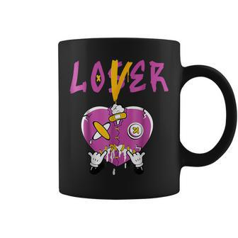 Retro 1 Brotherhood Loser Lover Heart Dripping Shoes Coffee Mug - Monsterry AU