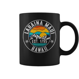 Retro 70S 80S Lahaina Maui Hawaii Hi Coffee Mug - Monsterry AU