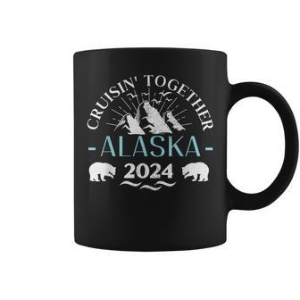 Retro Alaska Cruise 2024 Family Cruise 2024 Family Matching Coffee Mug - Thegiftio UK