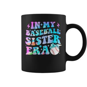 Retro In My Baseball Sister Era For Girls Sis Coffee Mug - Thegiftio UK