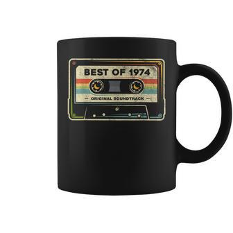 Retro Best Of 1974 Mixtape Vintage Fiftieth Birthday Cassete Coffee Mug - Monsterry DE