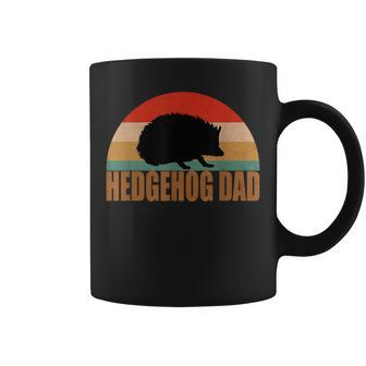 Retro Best Hedgehog Dad Vintage Father Hedgehog Lover Coffee Mug - Monsterry