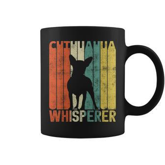 Retro Chihuahua Whisperer Small Vintage Dogs Coffee Mug | Mazezy