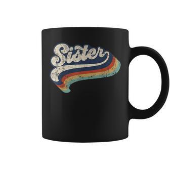 Retro Cute Sister For Sis Best Sister Ever Coffee Mug - Monsterry UK