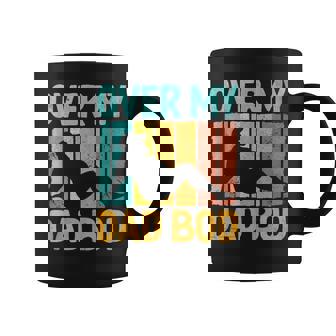 Retro Over My Dad Bod Father's Day Father Family Coffee Mug - Thegiftio UK