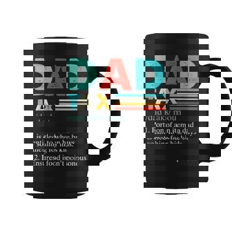 Retro Dad Tax Definition Father's Day Coffee Mug - Thegiftio UK