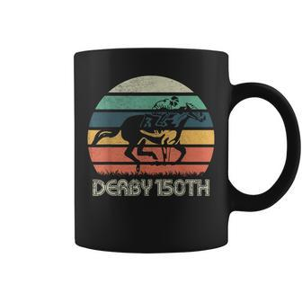 Retro Derby 150Th Running Horse Racing Coffee Mug | Mazezy
