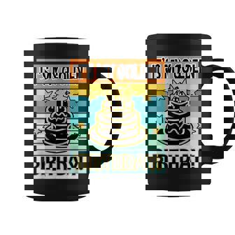 Retro Dorada De Cumpleaños Para Hombre Y Mujer Taza de café - Regaloses