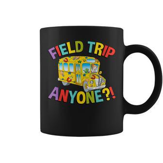 Retro Field Trip Anyone Magic School Bus Driver Coffee Mug - Seseable