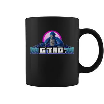 Retro Gorilla Game Decorations Meme Monke Tag Vr Game Coffee Mug - Monsterry