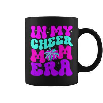 Retro Groovy In My Cheer Mom Era On Back Coffee Mug | Mazezy