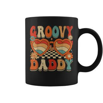 Retro Groovy Daddy Father 60S 70S 80S Hippie Fathers Day Coffee Mug - Thegiftio UK