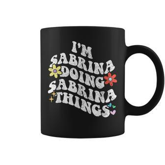 Retro Groovy Im Sabrina Doing Sabrina Things Mother's Coffee Mug - Seseable