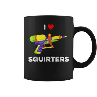 Retro I Heart Squirters I Love Squirters Coffee Mug - Monsterry CA
