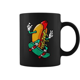 Retro Hotdogs Hot Dog Vintage Food Lover Coffee Mug - Monsterry