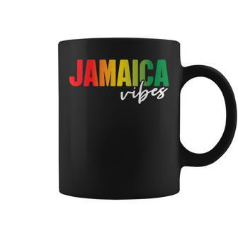 Retro Jamaica Vibes Jamaican Girls Vacation Souvenir Coffee Mug - Seseable